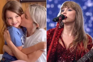 Ali Fedotowsky-Molly Manno's Daughter, 8,sporting a T-shirt that read "Birthday Girl" Adorably Reacts to Getting Taylor Swift Tickets for Her Birthday...So cute