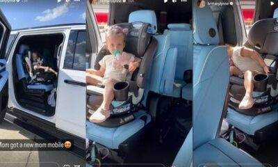 Brittany Mahomes and daughter Sterling Cruises Mom new $80,000 Escalade reveal leaves fans fuming-see photos of exquisite interior