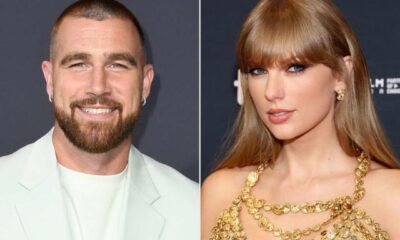 Travis Kelce's luxury Bahamas getaway with Taylor Swift 'has sparked a huge 351% increase in searches for the Caribbean island, analysis claims... as the world continues to talk about NFL star's 'dad bod'