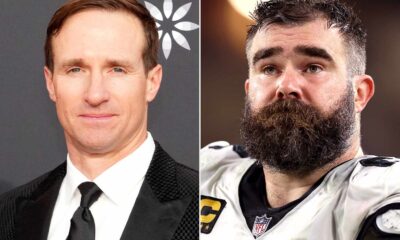 "Drew Brees Announces Scholarships in Tribute to Jason Kelce: 'Your Legacy Extends Beyond Football'"