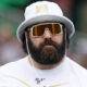 "Jason Kelce Says Life Feels 'Absolutely No Different' After Retirement, Admits He's Still Heading to Eagles Facility to Lift Weights"