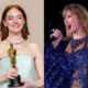 "Emma Stone, Close Friend of Taylor Swift, Reflects on Quoting Taylor's Swift Lyric During Her Best Actress Award Acceptance Speech at the 2024 Academy Awards"