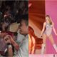 Vietnamese lovebirds engaged at Taylor Swift show.