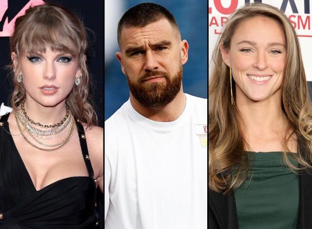 Travis Kelce's sister-in-law Kylie Kelce recently spoke about him dating Taylor Swift.