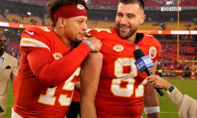 In a Candid Interview, Kansas City Chiefs QB Patrick Mahomes Credits 'Almost All' of His Success to Teammate Travis Kelce.... In response to Mahomes' praise, Kelce expressed his gratitude and reciprocated the admiration