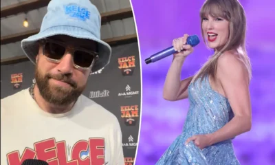 Travis Kelce Shares Sweet Advice Girlfriend Taylor Swift Gave Him About Performing at Kelce Jam 2024