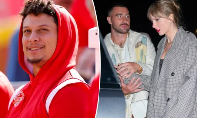 Patrick Mahomes recalls advice he gave to Travis Kelce amid pursuit of Taylor Swift as Chiefs QB claims to be the couple's 'matchmaker'