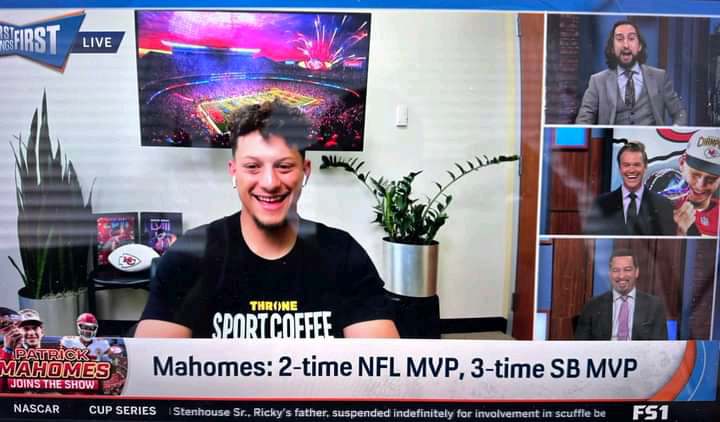 The First Things First crew is excited to have Patrick Mahomes on!