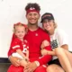 Sterling Skye could be following in her dad's sporting footsteps! Brittany Mahomes Says Husband Patrick Is ‘Proud’ After Daughter Sterling Falls Asleep Cuddling Basketball