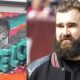 Jason Kelce Honored with a Mural Outside Dunkin’ After he signs deal with ESPN for a role on Monday Night Countdown