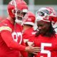 Travis Kelce DID attend Chiefs OTAs on Monday, team reveals after he was mysteriously absent on Day 3