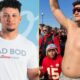 Patrick Mahomes' Dad Bod diet: Chief's quarterback loves a cheat meal from Chick-Fil-A or Chipotle and can tuck away TEN ice-creams per night (says Brittany)... but what late-night snack is his guilty pleasure?