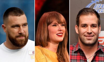 Travis Kelce Reacts to Former Teammate Chase Daniel Detailing Taylor Swift Invisible String Theory