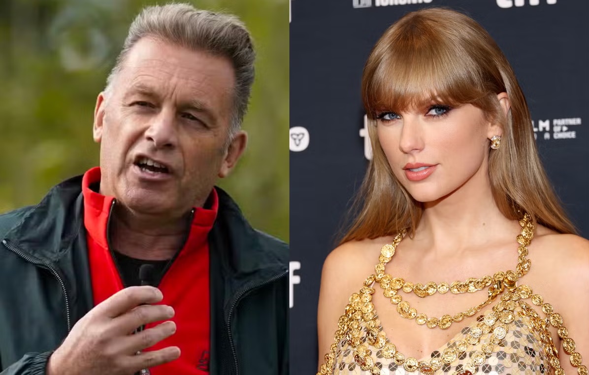 Taylor Swift is urged by Springwatch star Chris Packham to rethink her 'absurd' private jet use