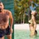 The celebrity couple may have escaped reality, but they couldn’t hide from the paparazzi during romantic vacation: Taylor Swift Flaunts Tiny black Bikini While Packing on the PDA During Beach Day With Travis Kelce
