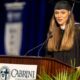 Kylie Kelce Gives Commencement Address at Alma Mater Cabrini University's Final Graduation Ceremony