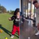 Brittany Mahomes Shares Footage of Son Bronze with Golf Club and Daughter Sterling in Princess Dress at Golf Course