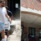 EX-TRAV-AGANZA Travis Kelce returns from Taylor Swift tour as he enjoys eating at favorite restaurant after his Kelce Jam music festival