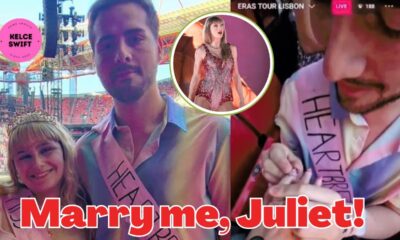 [WATCH] Swiftie live streams boyfriend’s proposal during Taylor Swift’s Portugal Eras concert as the pop sensation belts out ‘Love Story’, internet calls it ‘cute’