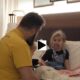 Jason Kelce is the best dad and most loving husband a wife and any child could ever ask for….Captivating moment Jason read his daughters bed time story till they all fall asleep and Elliotte could be heard telling “I Love you Dad” [WATCH]