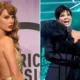 Kloe Kardashian and kris jenner caught snubbing NEMESIS Taylor Swift with brutal JAB in behind the scene video of PCAs