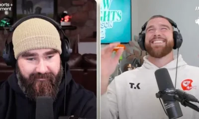 Jason Kelce warns Travis about the hardest part of being retired from the NFL... and jokes he could have made another $30MILLION from the Eagles