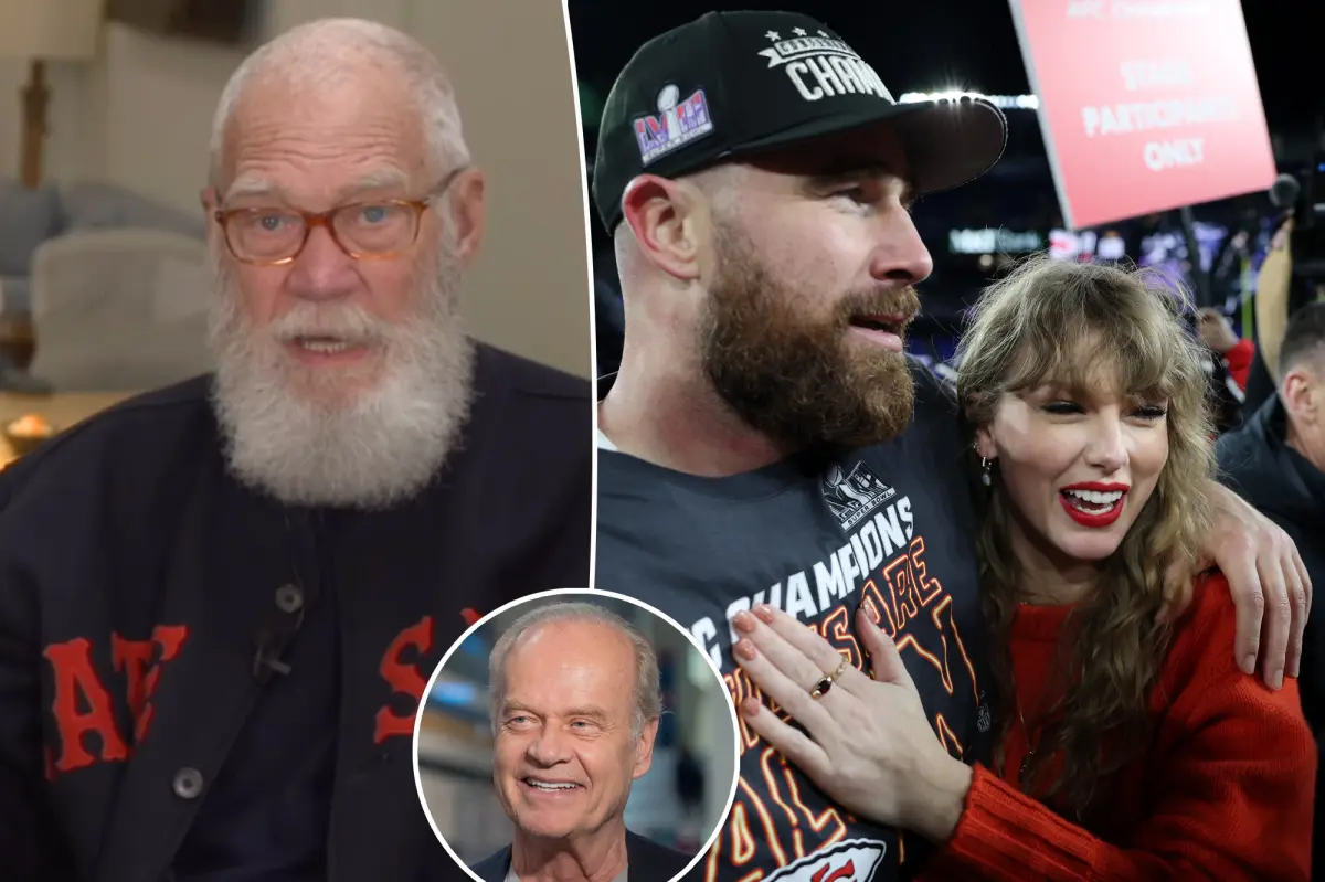 David Letterman slams Taylor Swift’s NFL critics while hilariously mixing up Travis Kelce and Kelsey Grammer