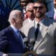 Travis Kelce upstages President Joe Biden with hilarious announcement at Chiefs White House visit