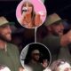 Watch as Travis Kelce blushes and react to Taylor Swift singing ‘So High School’ in London… “The Pressure is Intense”