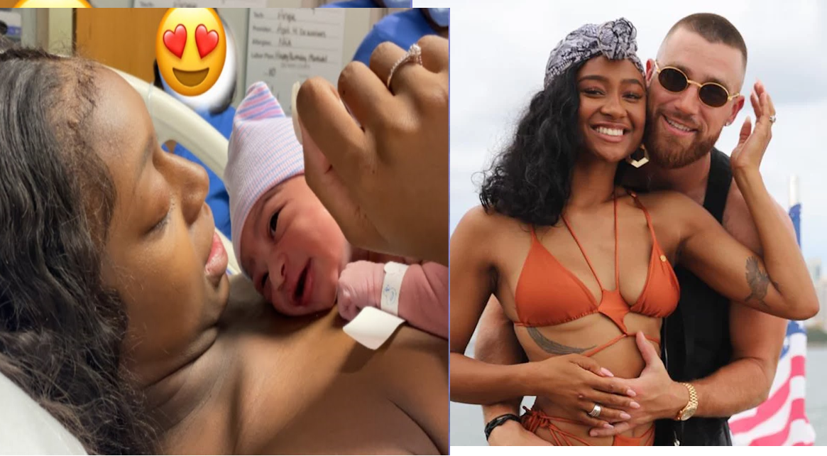 Chiefs’ Travis Kelce joyfully asserts that the baby from his ex, Kayla Nicole, is undoubtedly his daughter.