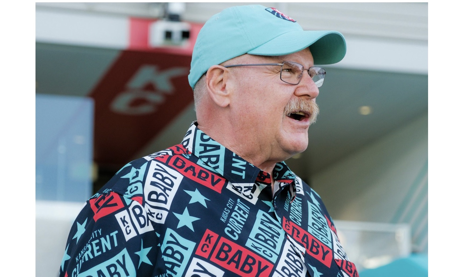 Chiefs’ Andy Reid led ‘KC Baby’ chant at Current game, and fans loved his shirt....Big Red definitely understood the assignment