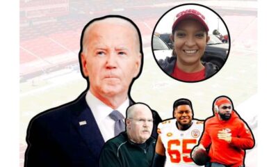 President Joe Biden honored former KC radio DJ Lisa Lopez-Galvin. He also praised Andy Reid, Trey Smith, Clyde Edwards-Helaire and other Chiefs players for helping calm other people down while on lockdown at Union Station after the shooting.