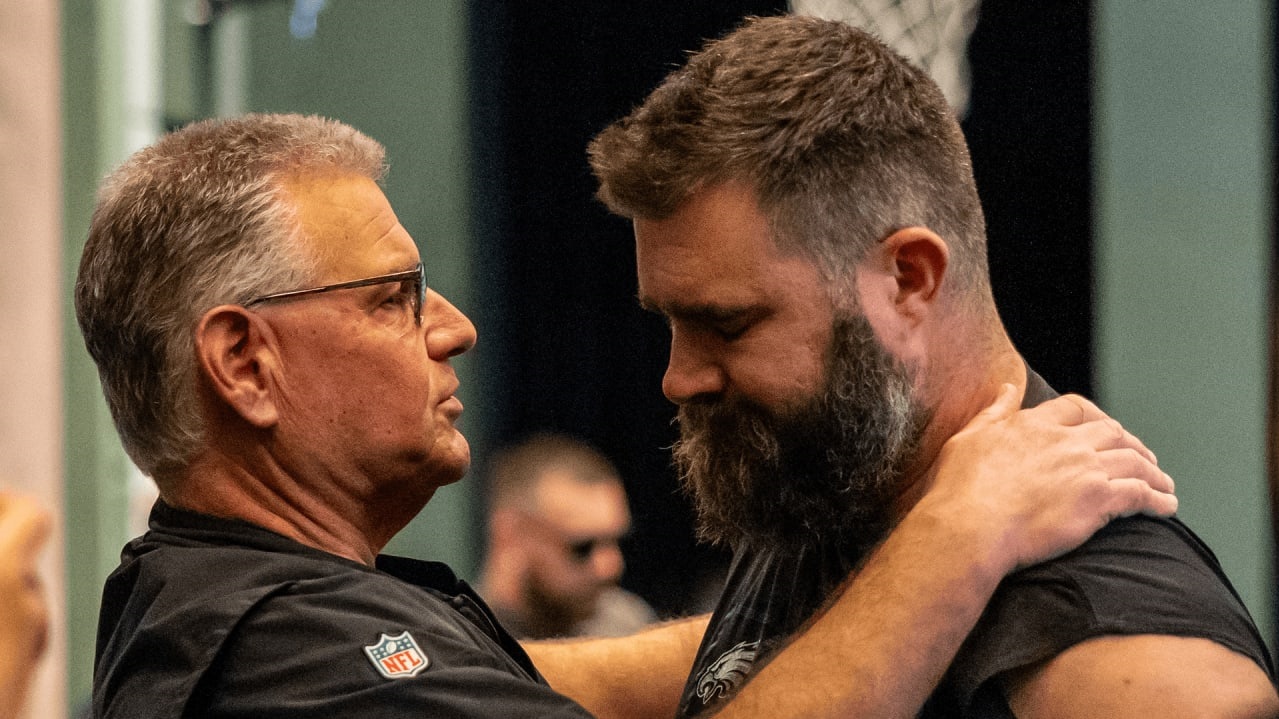 Philadelphia Eagles Former coach Jeff Stoutland reflects on Jason Kelce's retirement and the mixed emotions it brought him.“Well, when you're with people like as long as we are, you've got to realize the amount of time we put in together,” Stoutland said. It's kind of sad. We spend way more time here with these guys than we do with our own families. Way more time.”