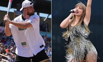 Travis Kelce Agrees with Podcast Hosts Who Say His Softball Win Can't Compare to Taylor Swift's Success