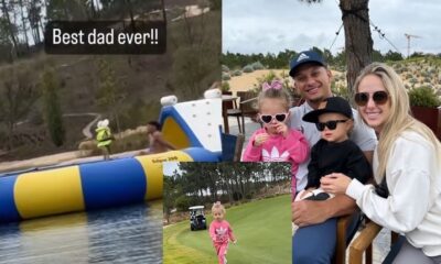 “Best Dad ever”— Brittany Mahomes full of Praise for Patrick Mahomes as they enjoy a perfect blend of Family time and fun and even water sport on a family vacation