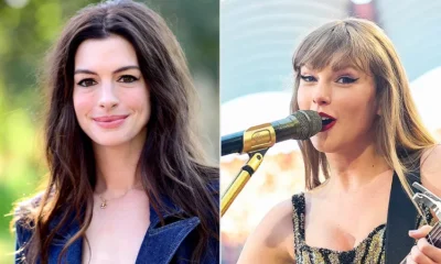 Anne Hathaway Shakes It Off as She Dances Up a Storm at Taylor Swift's Eras Tour Show in Germany