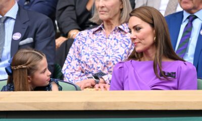 Princess Charlotte Adorably Reacts to Mom Princess Kate Receiving a Standing Ovation at Wimbledon. The young royal is clearly proud of her mother.