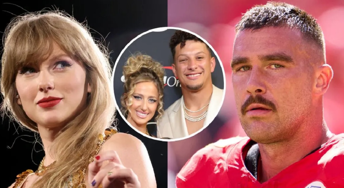 Taylor Swift Went to Travis Kelce’s Kansas City Home Alone After Visiting Patrick, Brittany Mahomes to give him a surprising visit and explore round the town together painting it red and blue