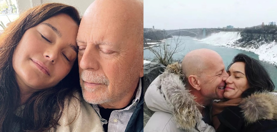 Bruce Willis' wife Emma remembers happier times with throwback photosas she took a trip down memory lane amid his worsening dementia battle.