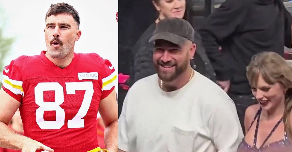 Travis Kelce breaks silence on the reason behind the Mustache Comeback: “Taylor made a joke about it after night 2 of the Eras Tour in Germany and said…”