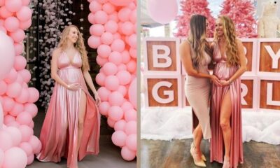 In Photos: Patrick Mahomes spoils his wife Brittany to a dream baby shower after revealing third baby gender....Brittany looks stunning as she reveal her baby bump once again leaving fans in admiration