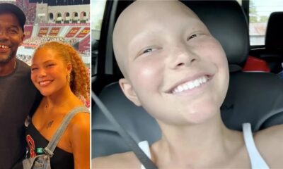 Michael Strahan’s Daughter Isabella, 19, Reveals She’s Cancer-Free: 'Goodbye Hospital' 'It does feel Great" revealing her Bandaged incision