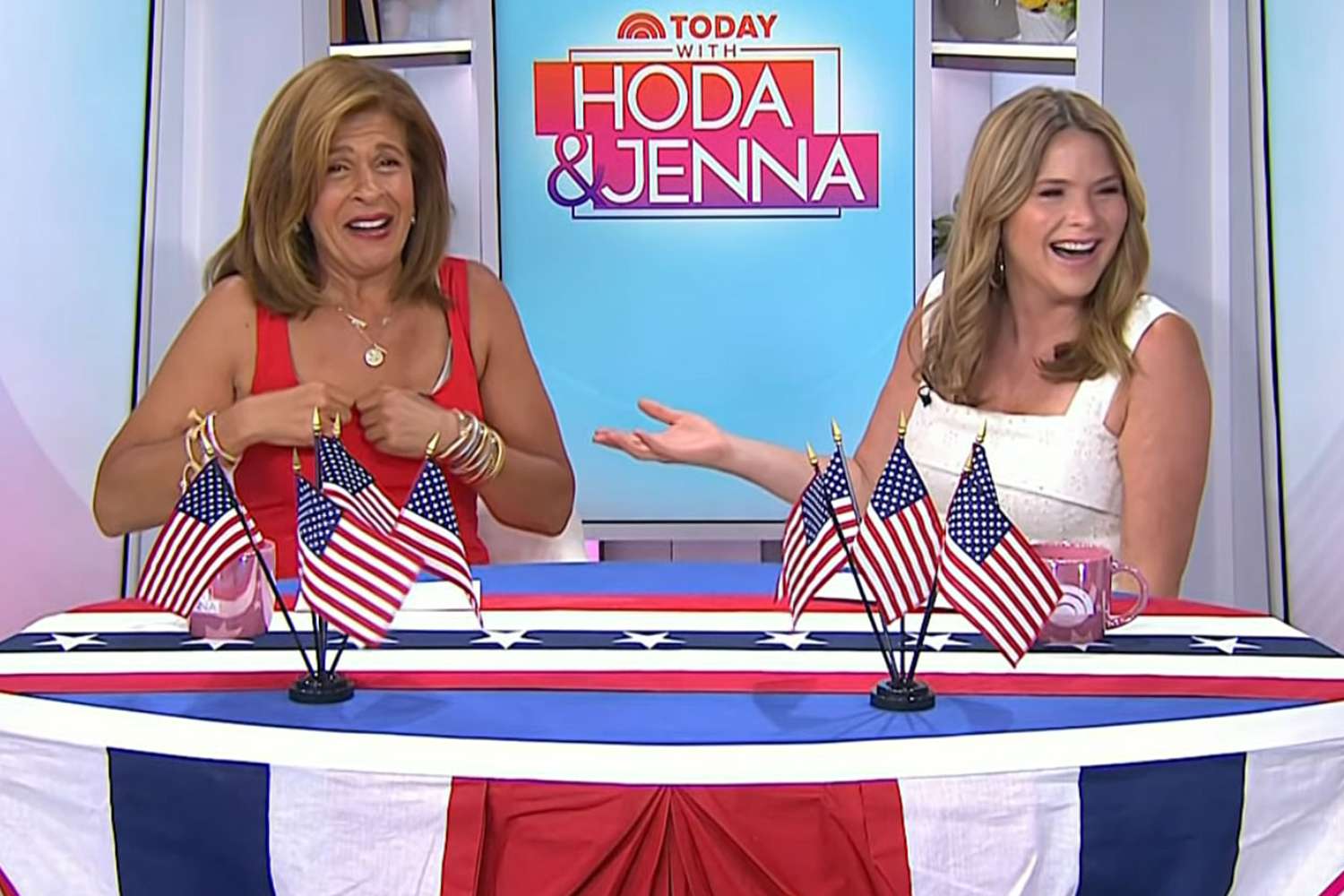 Jenna Bush Hager Encourages Hoda Kotb to ‘Free Your Boobs’ amid Today Wardrobe Mishap: ‘Everything’s Hanging Out’