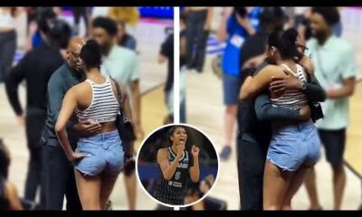 Social Media Destroyed Former NBA Star Sam Cassell For Getting Extra Handsy With Angel Reese At NBA Summer League Game