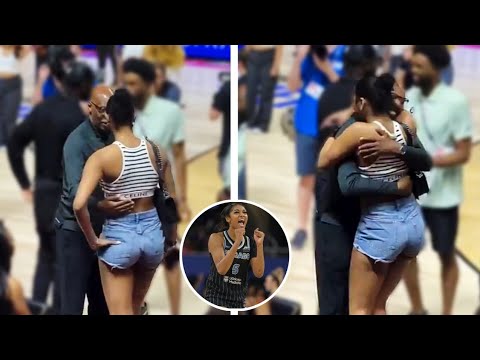 Social Media Destroyed Former NBA Star Sam Cassell For Getting Extra Handsy With Angel Reese At NBA Summer League Game