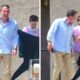 Ben Affleck looks elated as he puts his wedding ring back on for outing with Seraphina