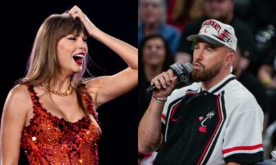 VIDEO: Travis Kelce Says ‘THIS ONE’S FOR TAYLOR’ As He Takes Home Karaoke Award After Belting Out Whitesnake