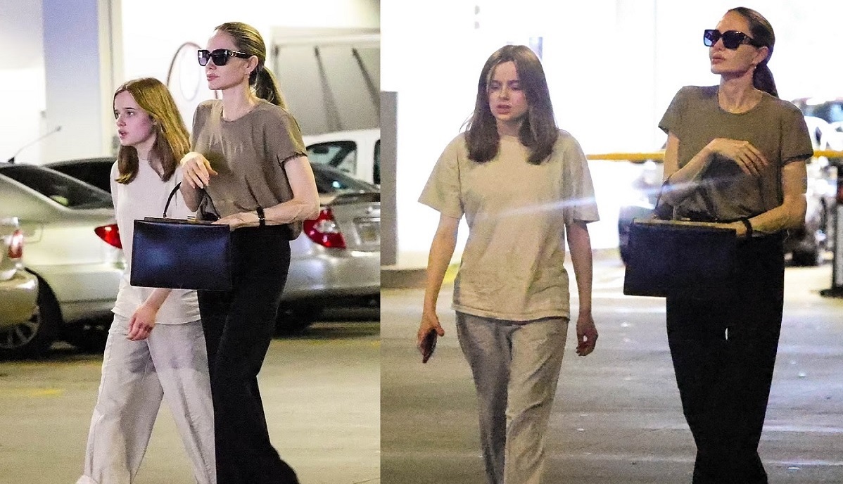 Angelina Jolie looks tense with daughter Vivienne as sad details emerge about Brad Pitt…See More