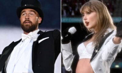 Taylor Swift reenacts boyfriend Travis Kelce's signature bow and arrow move AGAIN during sold-out show in Dublin